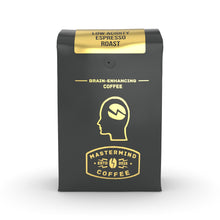 Alkaline Buzz - Brain Enhancing Espresso Roast - 100% Organic Low Acidity Coffee - Heightens Mental Acuity, Improves Memory & Focus - Impossibly Delicious!