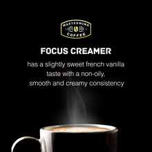 Mastermind Coffee Focus Creamer - French Vanilla Keto Creamer, Made With Organic Ingredients, Non Dairy, Sugar Free, Nootropic Coffee Creamer